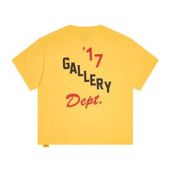 Gallery Dept Yellow Boxing Graphic Tee - Medium - Picture 2 of 2